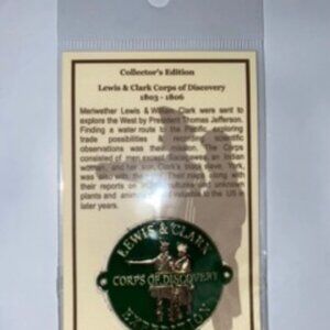 Lewis and Clark Expedition- Corps of Discovery - Hiking Stick Medallion